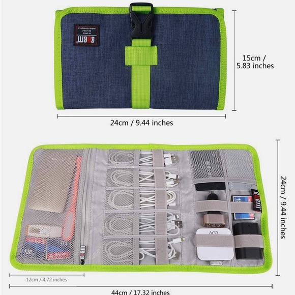 BUBM Travel Bag/Organizer for Cosmetics, Electronics, Essential Oils, First Aid - Picture 4 of 8